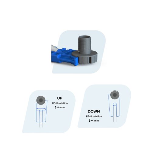 Клуч за нивелирање ногари - Image 2