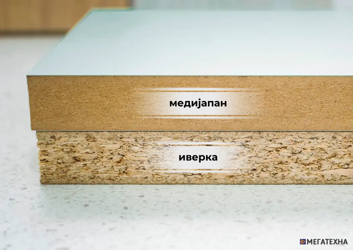 иверка и медијапан плочи