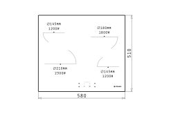 Alternative view of ГРЕЈНА ПЛОЧА PHC61410FMB тач, без рамка